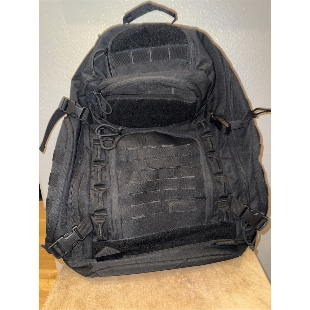 Highland Outdoor Tactical Black Backpack XL. Perfect Condition‎